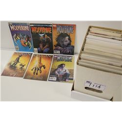 SHORT BOX OF MIXED WOLVERINE TITLES, KEY ISSUES, #1'S