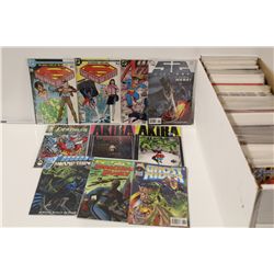 LONG BOX OF MIXED COMICS FROM THE 80'S & 90'S