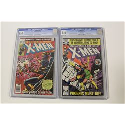 EXCELLENT NEW X-MEN CGC TWO-PACK