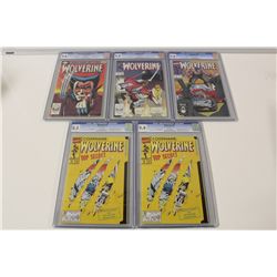 HIGH END WOLVERINE CGC BOOKS, INCLUDING MINI-SERIES #1