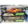 Image 3 : LOT OF 4- 1:18 SCALE FAST AND THE FURIOUS DIE CAST