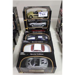 LOT OF 6- 1:18 SCALE MAISTO SPECIAL EDITION DIE CAST