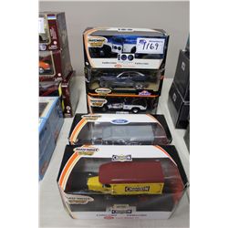 LOT OF 5- 1:18 SCALE MATCHBOX DIE CAST