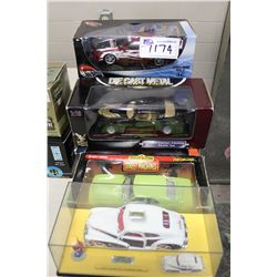 LOT OF 8-  ASSORTED 1:18 AND 1:32 SCALE DIE CAST