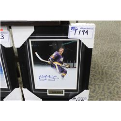 FRAMED 8" X 10" AUTOGRAPHED PHOTO WITH COA- MARCEL DIONNE