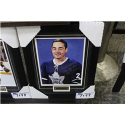 FRAMED 8" X 10" AUTOGRAPHED PHOTO WITH COA- FRANK MAHOVOLICH