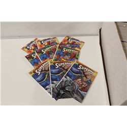 LONG BOX OF SUPERMAN DOOMS DAY: HUNTER/PREY #1-3 APPROX. 50 COPIES OF EACH