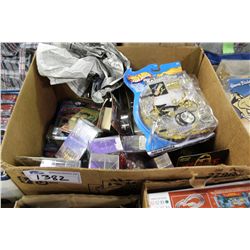 BOX LOT OF ASSORTED TOYS