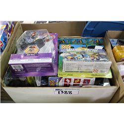 BOX LOT OF ASSORTED TOYS