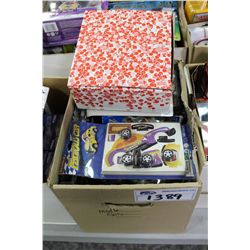 BOX LOT OF ASSORTED TOYS