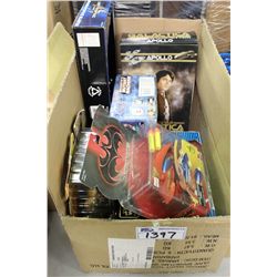 BOX LOT OF ASSORTED TOYS