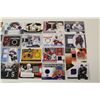 Image 2 : LOT OF 20 AUTHENTIC MEMORABILIA NHL CARDS (GAME USED JERSEY'S)