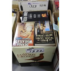 BOX LOT OF ASSORTED PAPERBACK AND HARD COVER BOOKS, MOSTLY NEW