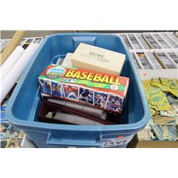 RUBBERMAID OF MOSLTLY PCL AND MLB BASEBALL CARDS