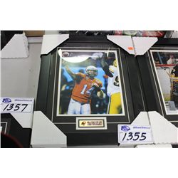 FRAMED 8" X 10" AUTOGRAPHED PHOTO WITH COA- TRAVIS LULAY