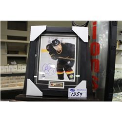 FRAMED 8" X 10" AUTOGRAPHED PHOTO WITH COA- CLIFF RONNING