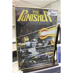 FRAMED THE PUNISHER POSTER