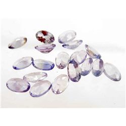 6646 - LOT OF 3.94 CTS BLUISH PURPLE TANZANIA TANZANITE GEMSTONES