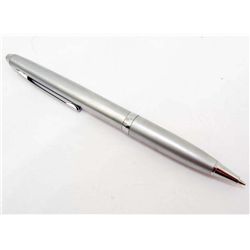 SILVER SERRATED INK PEN KNIFE