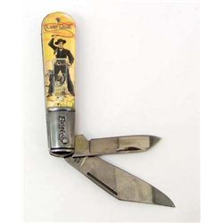 7892 -  NOVELTY CUTLERY LASH LARUE BARLOW KNIFE