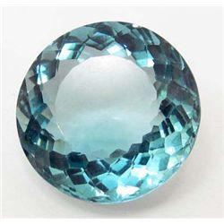 6942 - 32.75 CT AFRICAN AQUAMARINE BLUE QUARTZ
