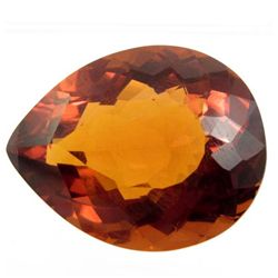 6434 - 46.54 CT. GOLDEN ORANGE BRAZILIAN CITRINE