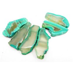 6541 - LOT OF 288.0 CTS OF ONYX AGATE PENDANTS