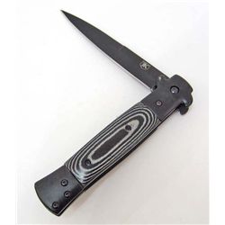 BLACK PEARL HANDLE STILETTO