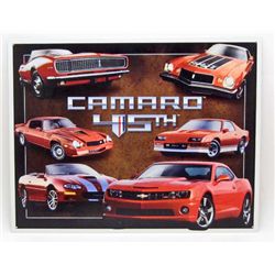 7821 - CAMARO 45TH METAL SIGN