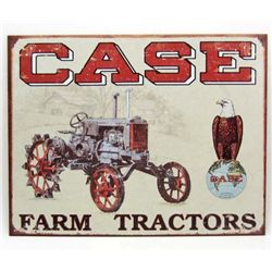7790 - CASE FARM TRACTOR METAL SIGN