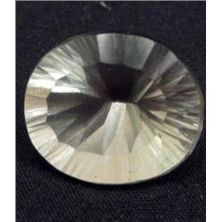 6617 - 16.61 GREEN CHINA FLUORITE CONCAVE GEMSTONE
