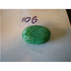 38.75 carat natural Emerald oval cut from Brazil