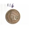 Image 1 : 1900 Indian Head Penny with Partial Liberty **Nice Coin**