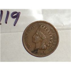 1903 Indian Head Penny with Partial Liberty **Nice Coin**