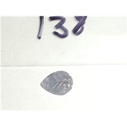 1.20 carat Tanzanite design Leaf Cut Only one mine producing Tanzanite left untreated from Tanzania