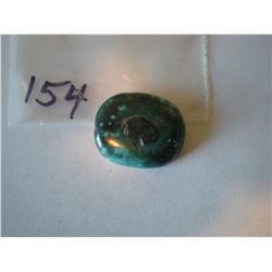 17.05 carat natural Turquoise oval cobachan from Tibbet untreated