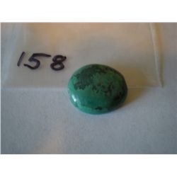 9.05 carat natural Turquoise oval cobachan from Tibbet untreated