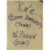 Image 4 : Zuni Tewa Ka'e ''Corn Dancer'' Kachina by W. Paquin