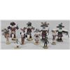 Image 1 : Collection of 10 miniature Navajo Kachinas