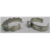 Image 3 : Navajo Turquoise & Sterling Bracelets, 1 by Tom Willeto