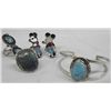 Image 1 : Sterling Turquoise Jewelry, Some Native American