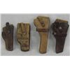 Image 1 : Collection of 4 Leather Holsters