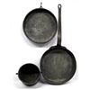 Image 1 : Three Antique Worked Copper Cook Ware Collectibles