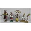 Image 1 : Collection of Native American Kachina Dolls
