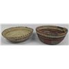 Image 1 : 2 Hand Woven Ethnic Baskets