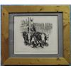 Image 1 : Framed & Matted Robert ''Shoofly'' Shufelt Print.