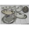 Image 1 : Assortment of Seven Silver Plate Serving Bowls