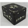 Image 1 : Antique Mother of Pearl Inlay Lidded Lacquer Box