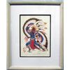 Image 1 : Framed Matted & Signed Original Silkscreen -Crumbo