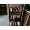 Image 1 : DARK WOOD BOOKSHELF WITH CONTENTS